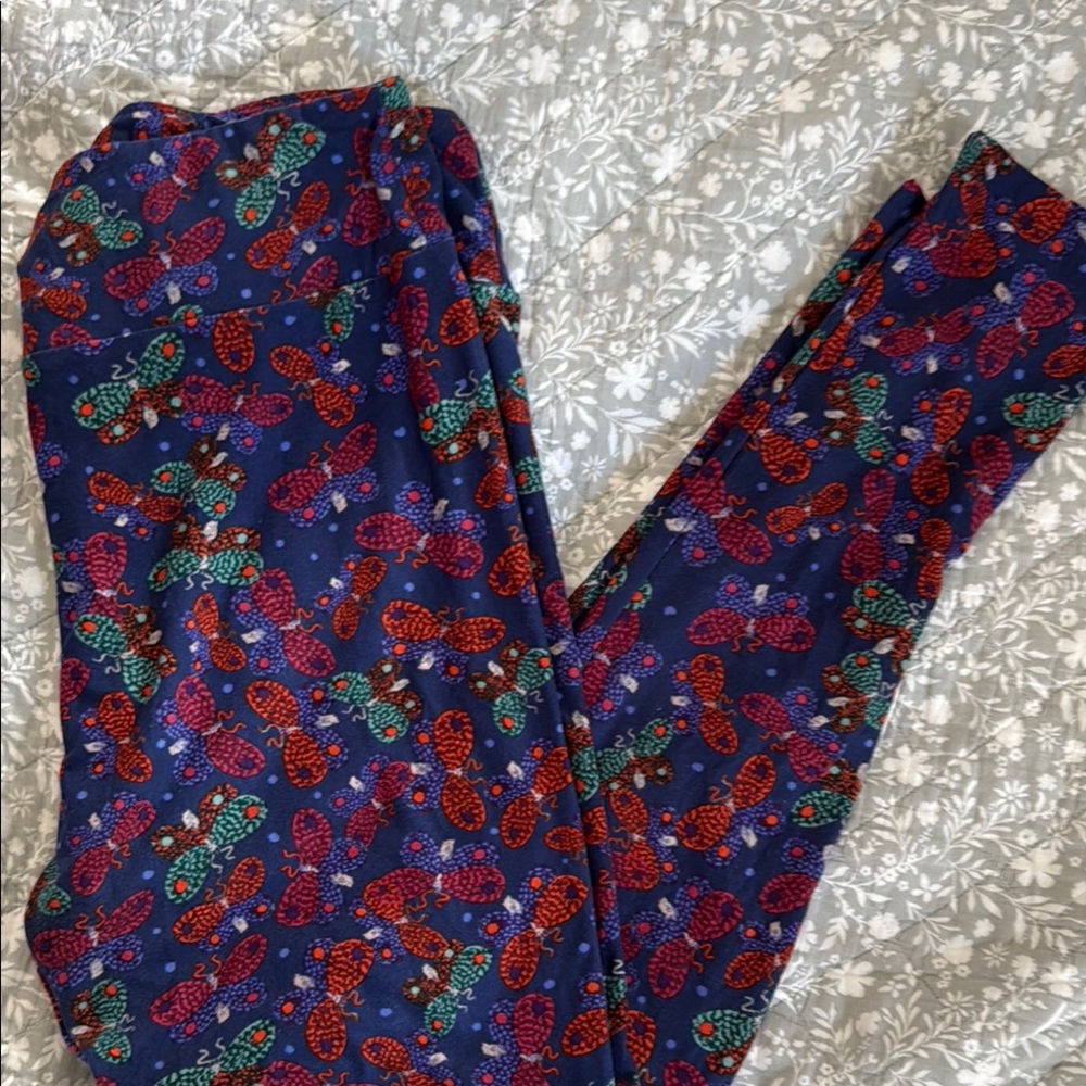 LuLaRoe Colorful Patterned Leggings.